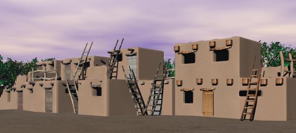 Adobe Houses 04