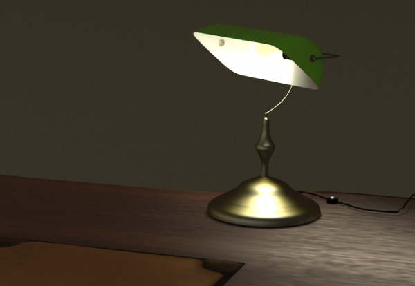 Desk Lamp (Poser 11)