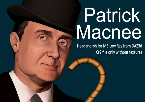 Patrick Macnee as John Steed