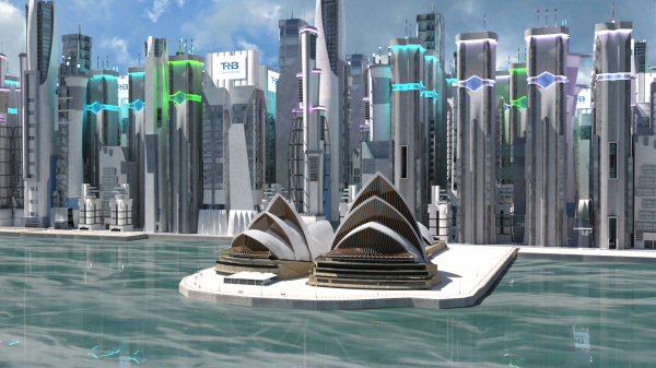 Sydney Opera House 2050 for DAZ