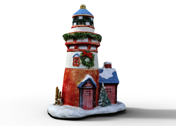 Christmas Lighthouse