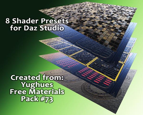 Shader Presets - Yughues Pack 73