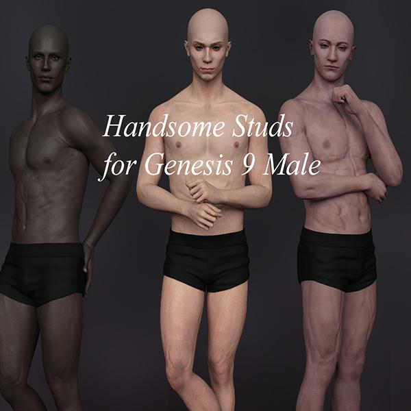 Handsome studs for Genesis 9 Male