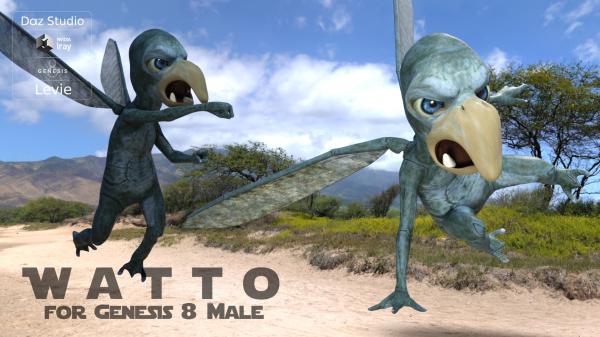 Watto for Genesis 8 Males