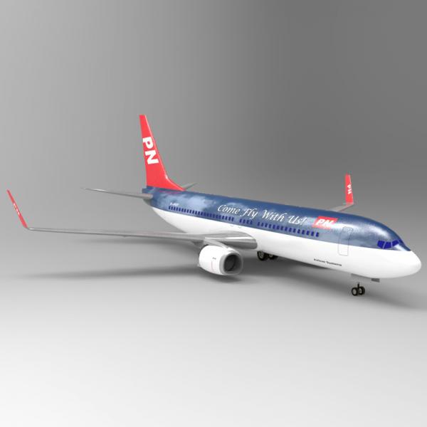 Aircraft 737 (for Poser)