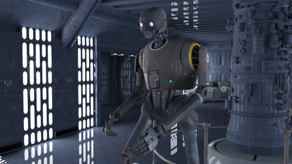 Death_Star_Interior and Droid