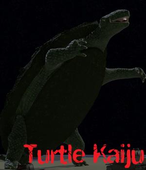 Turtle Kaiju figure for Poser