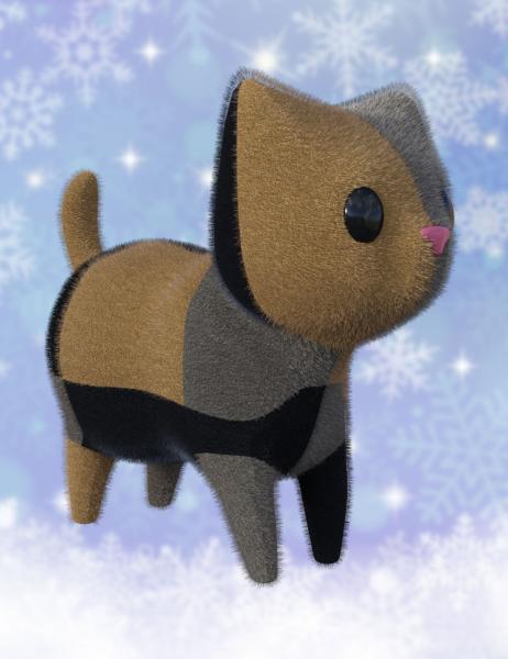 Plush Cat (Sylvan 2020 holiday freebie)