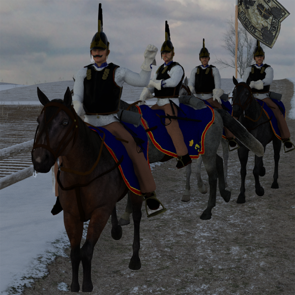 Napoleonic Russian Cuirassiers