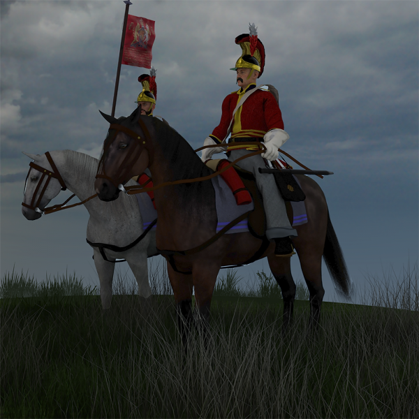 Napoleonic Brittish Household Brigade Cavalry