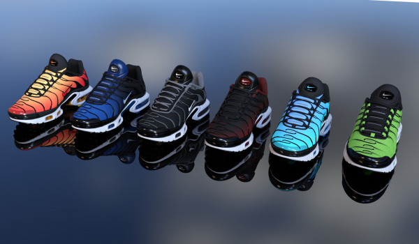 Nike AirMax PBR for Genesis 8 and 9