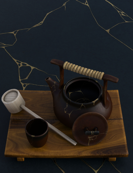 PB Kintsugi Materials and Shaders