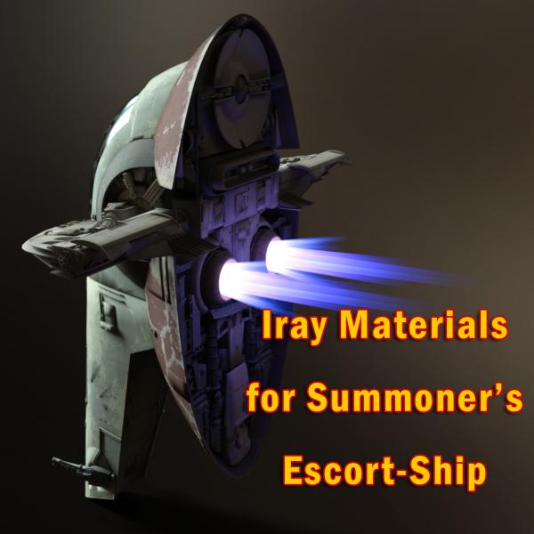 Iray Materials for Summoner&#039;s Escort-Ship