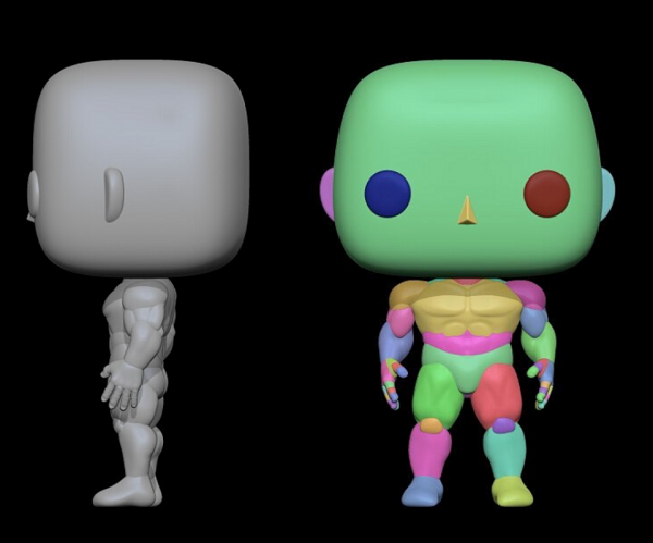 FUNKO POP male basemesh