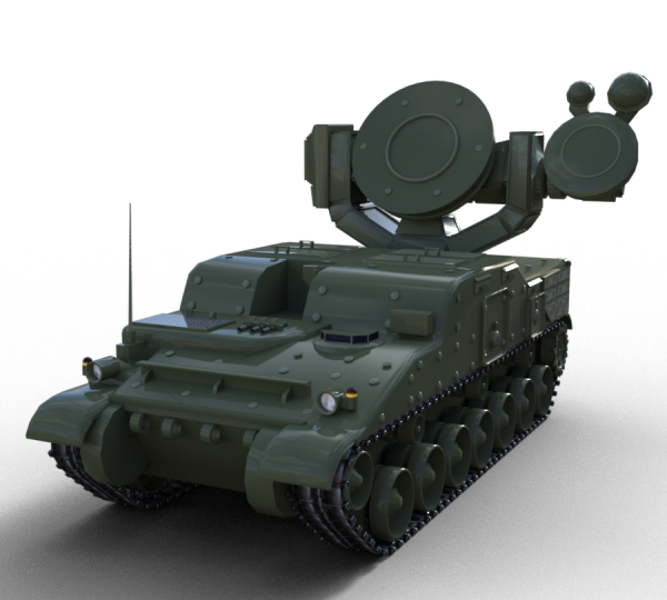 1S32 self-propelled radar system