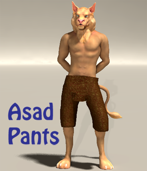 Two pairs of pants for VP's Asad figure