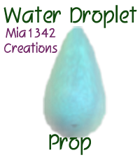 Water Droplet Prop