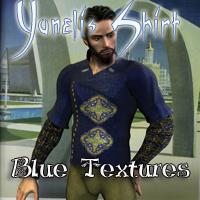 Blue Textures for Yanelis' Shirt