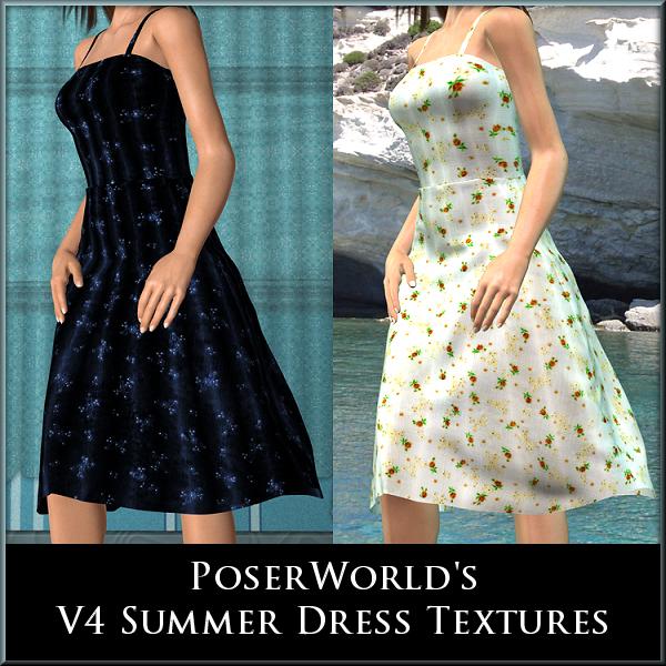 V4 Summer Dress Textures