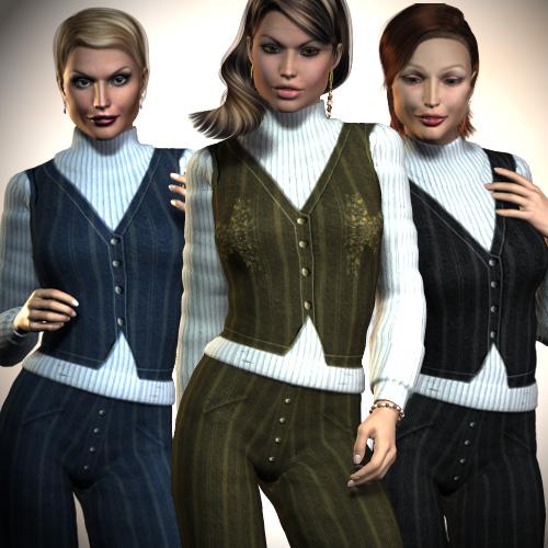 Textures for EZ Casual V4 by Kirwyn