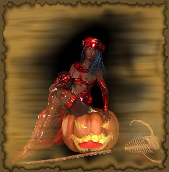 samhain pin up