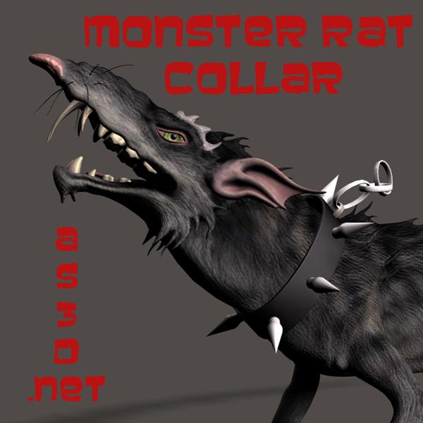 Monster Rat Collar