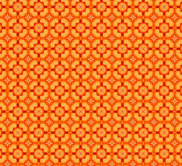 Seamless pumkin based tiles 005