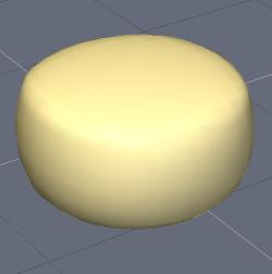 Cheese Round Object