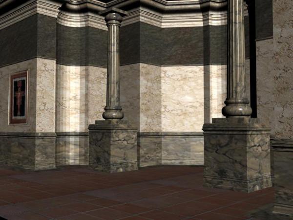 Columns 3d max