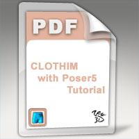 CLOTHIM with Poser5 Tutorial