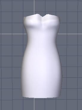 V4 Sleeveless Dress Starter - 3D Model - ShareCG