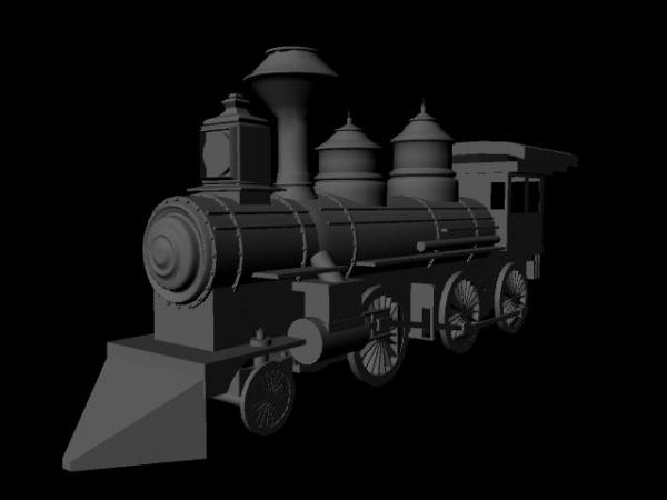 my first maya train