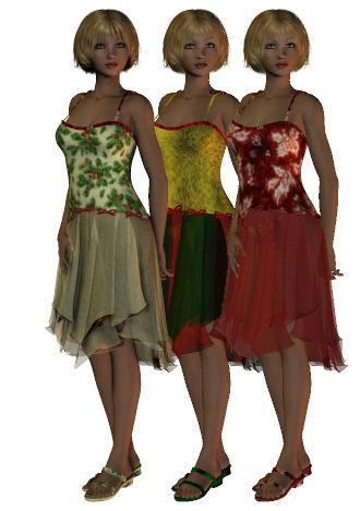 Christmas Textures for Nymph Dress