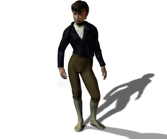 19th Century Suit Regency Boy FIXED