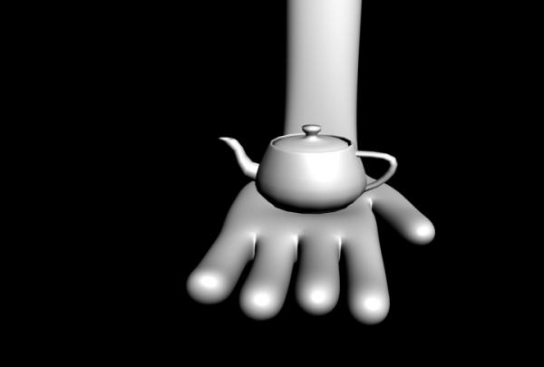 hand shaj 3ds max