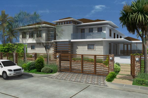 Exterior rendering