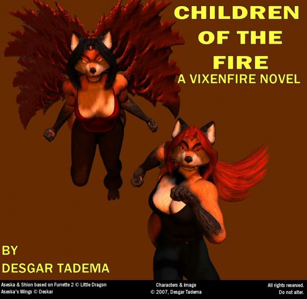 VixenFire Book Cover 02