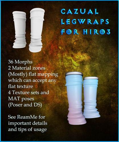 Cazual LegWraps for Hiro 3