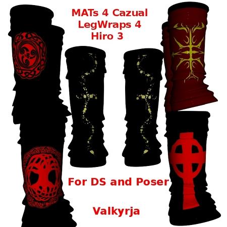 Cazual Legwraps for Hiro MATs