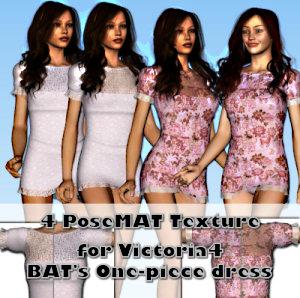 Texture for BAT's One-piece dress V4