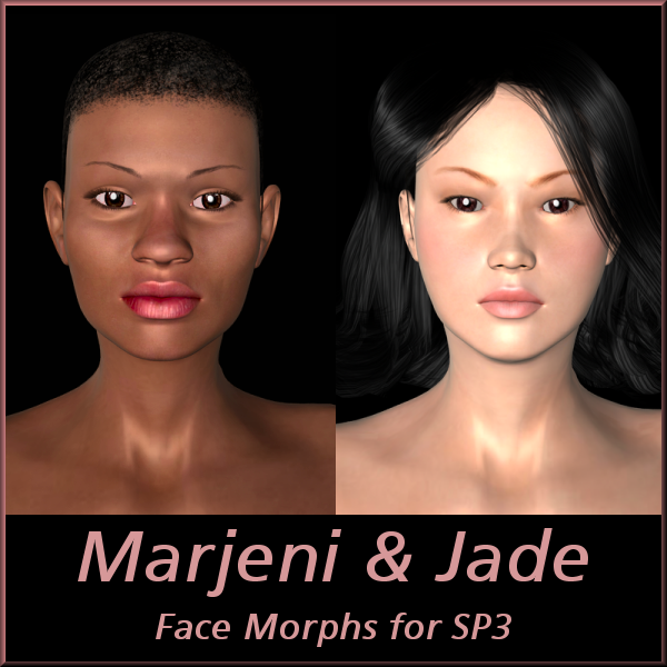 Ethnic Face Morphs for SP3