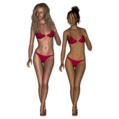 V4 Basicwear Morphs for Amy for Victoria 4.2