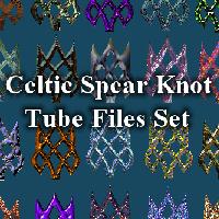 Celtic Spear Knot Tube Pack (PSD format)