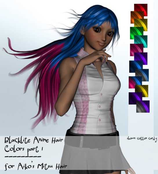 Aiko - Mistu Hair - Anime colors part 1