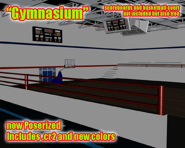 Gymnasium "Poserized"