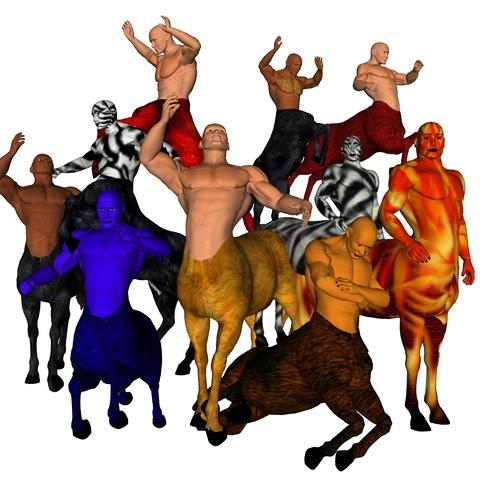 daz zygote centaur textures