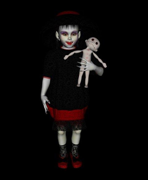 Little Vampire for Pollyanna dress