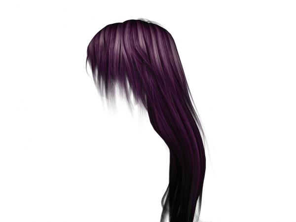 mitsu hair ultra violet - 3D and 2D Art - ShareCG