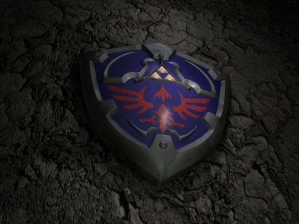 Twighlight Princess Hylian shield