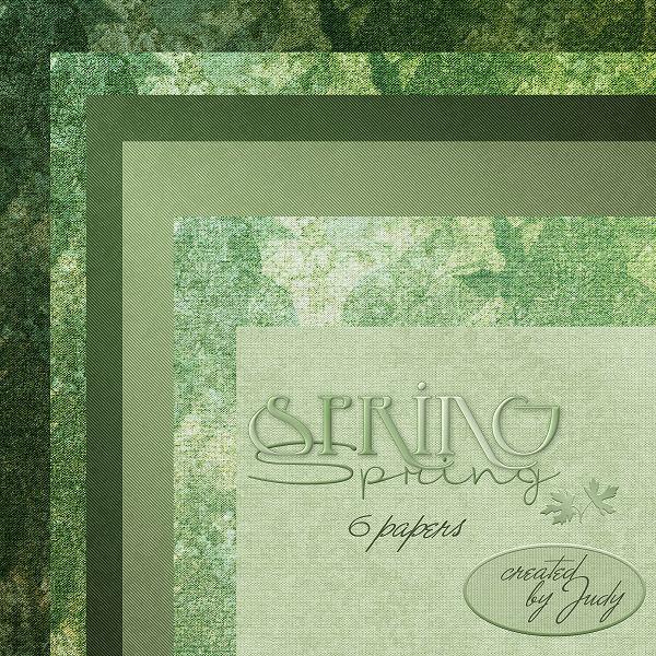 Textured Spring Papers for scrapbookers